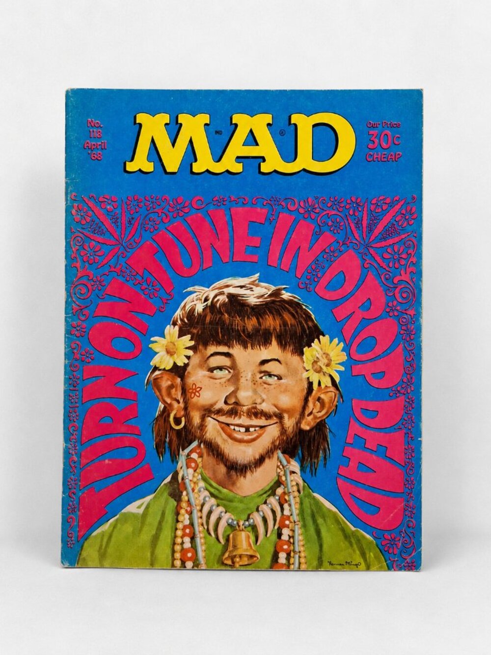 Vintage MAD Magazine #118 April 1968 "Turn On Tune In Drop Dead"
